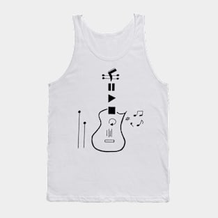 Play the guitar Tank Top